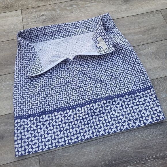 Talbots blue and white coastal colored skirt size 8 - Picture 6 of 6